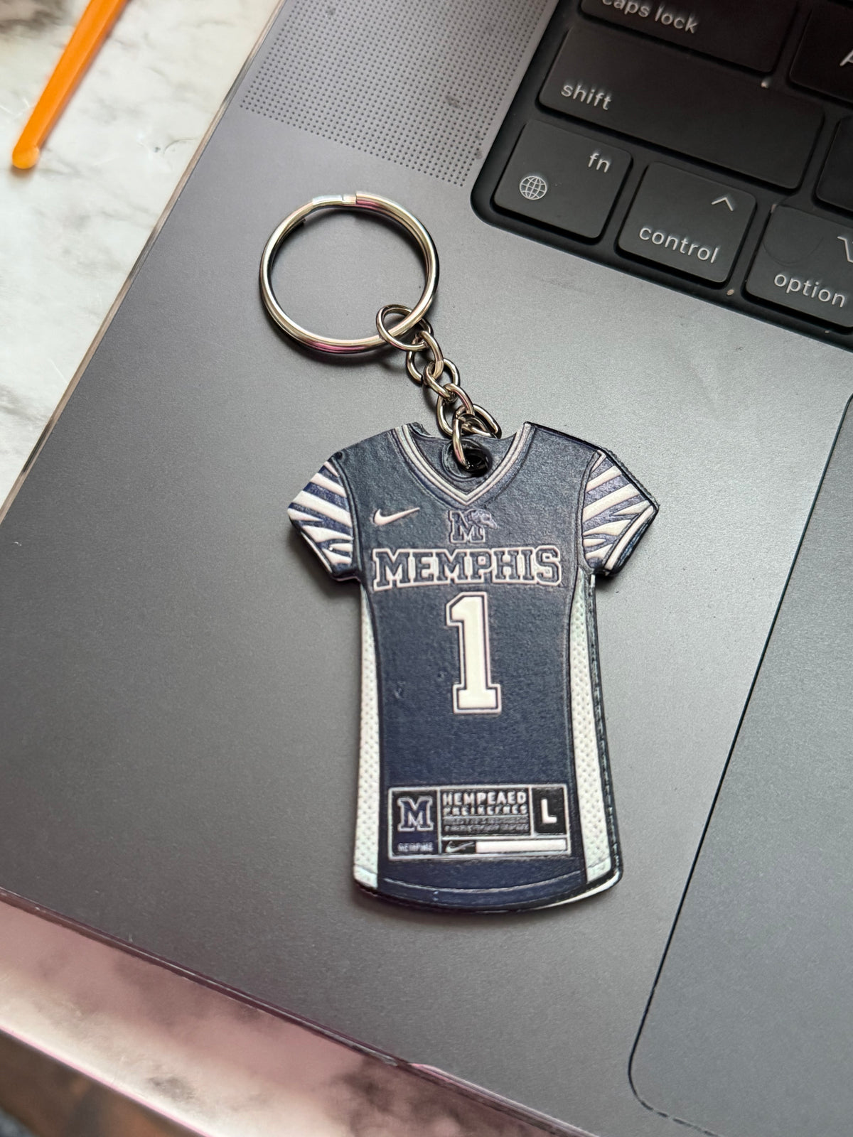 Jersey Keychain
