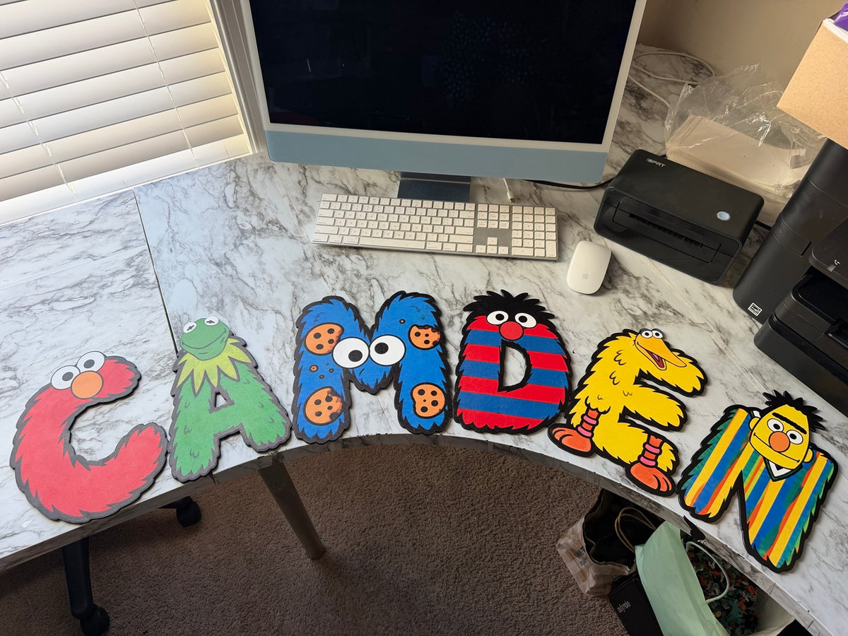 10" Personalized Letters