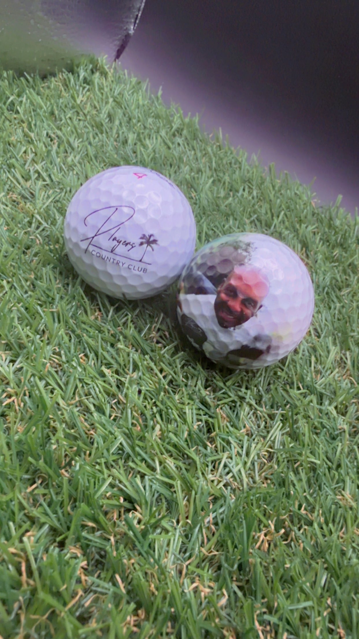 Personalized Photo Golf Ball
