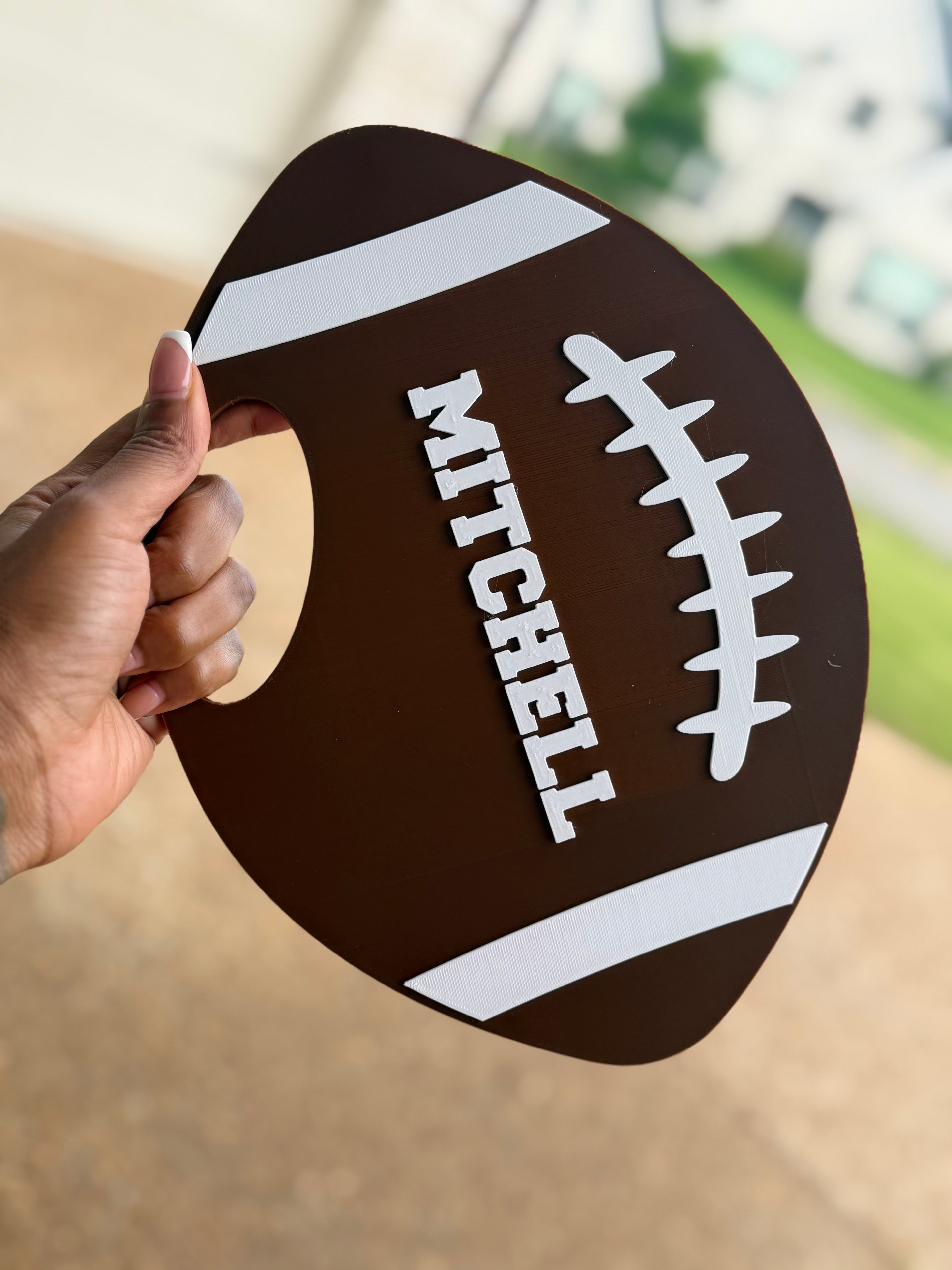 Personalized Sports Hand Fan | Custom Game Day Fan