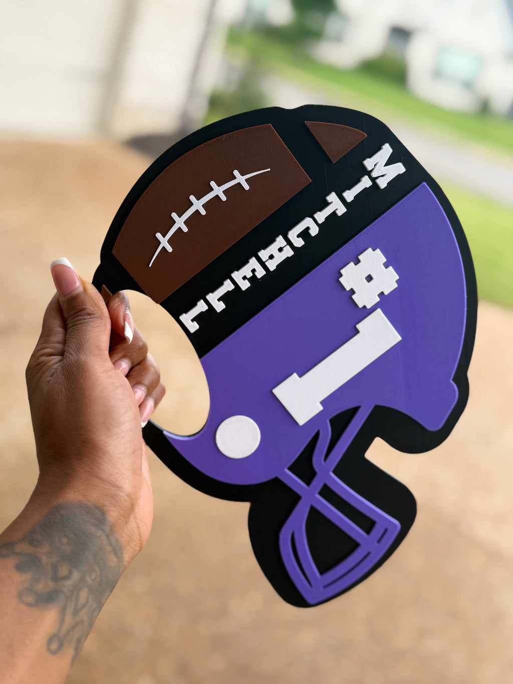 Personalized Sports Hand Fan | Custom Game Day Fan