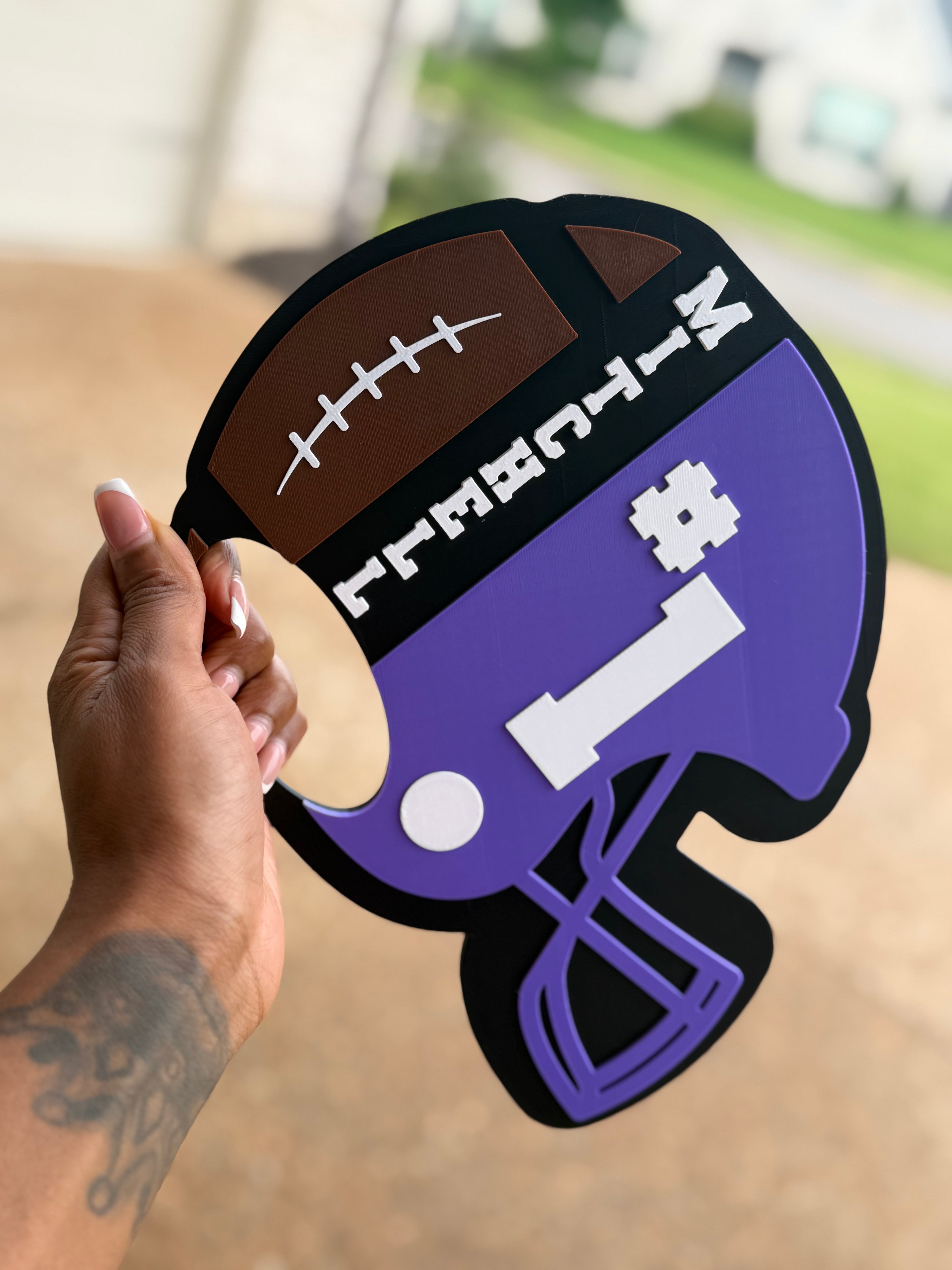 Personalized Sports Hand Fan | Custom Game Day Fan