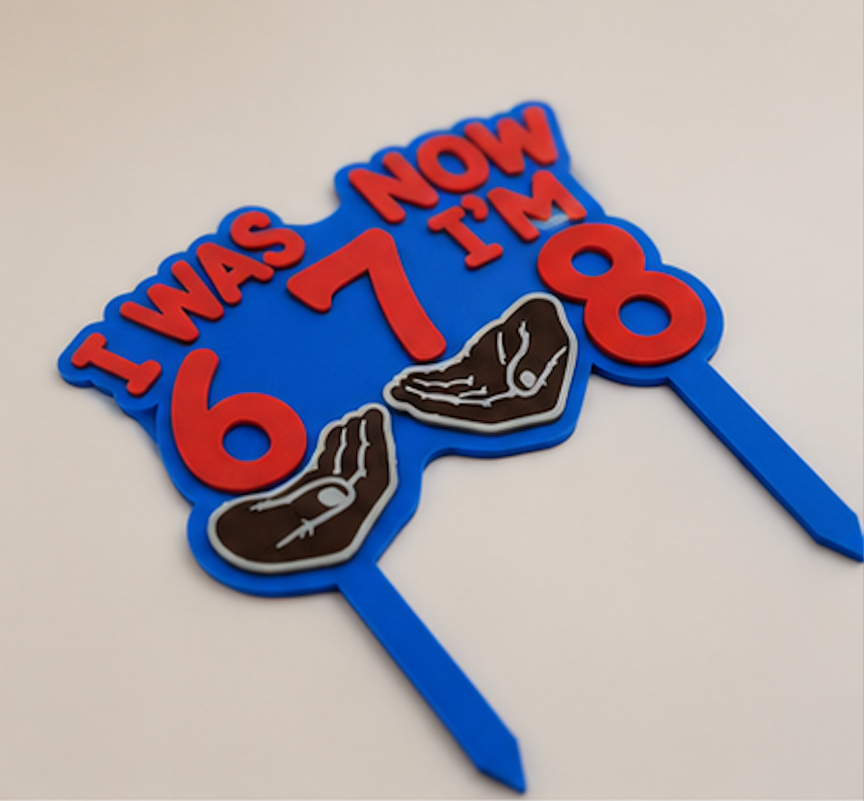 3D Printed Cake Toppers