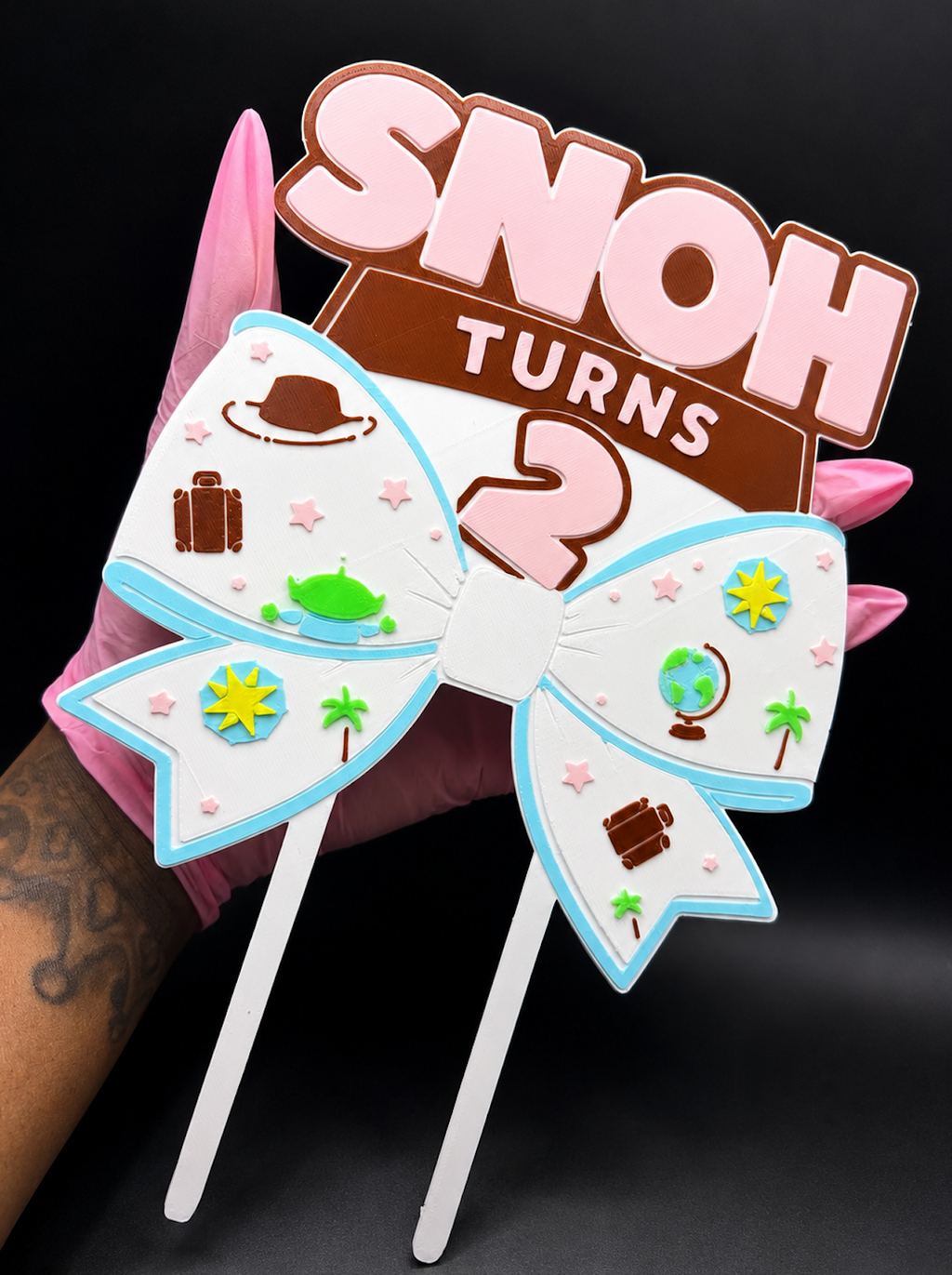 3D Printed Cake Toppers