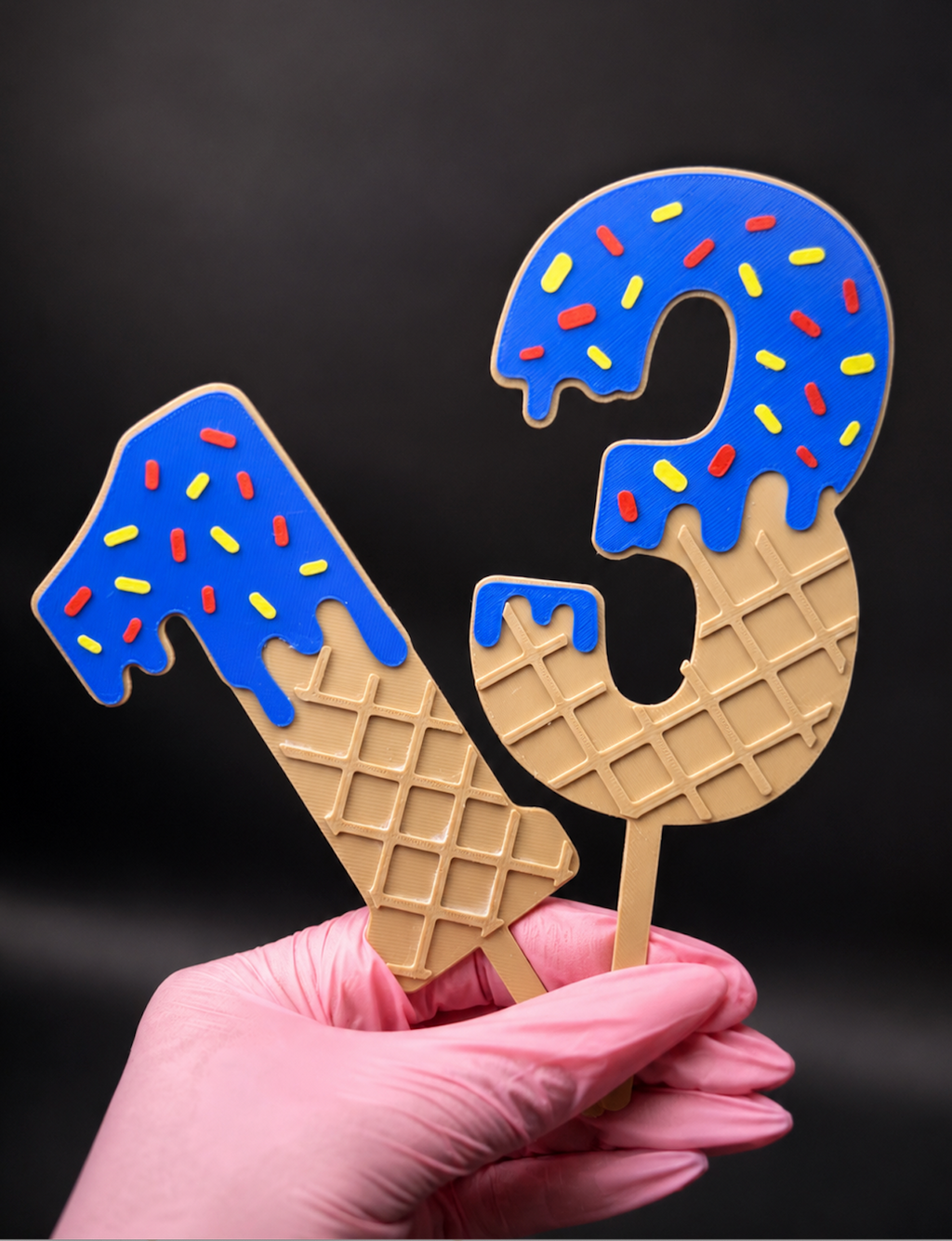 3D Printed Cake Toppers
