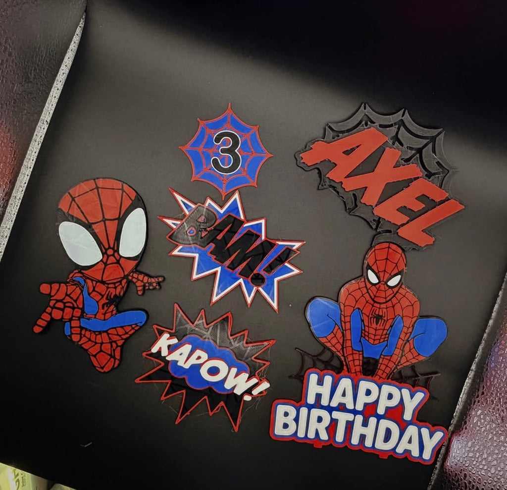 3D Printed Cake Toppers